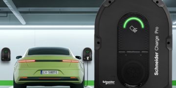 Borne de recharge Schneider Charge Pro pour les copropriétés