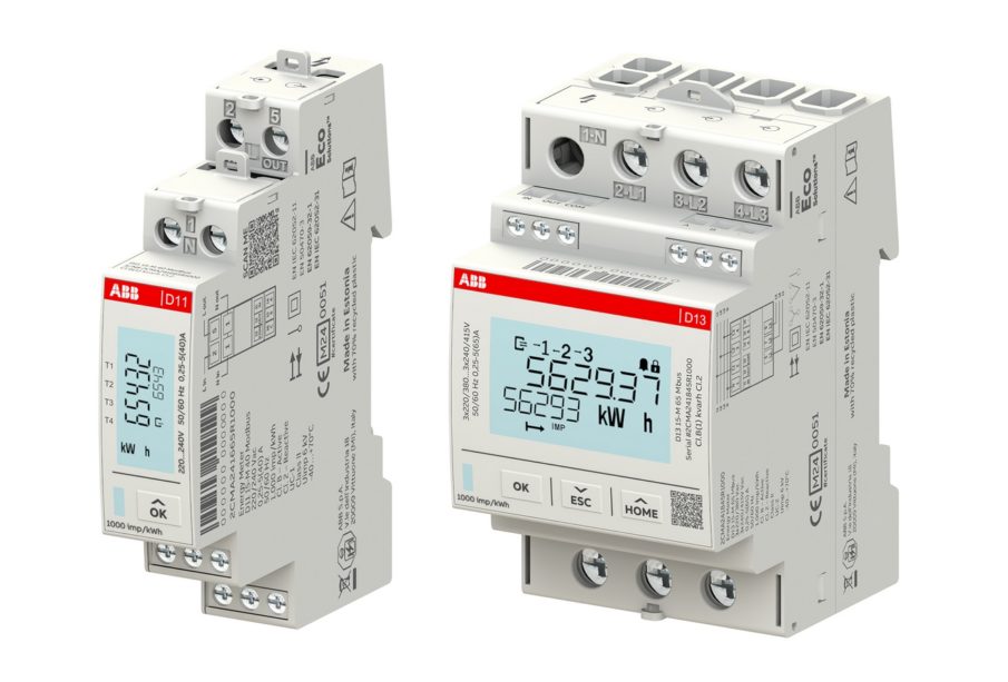 Compteur d'énergie sur rail DIN « D11 » et « D13 » d'ABB