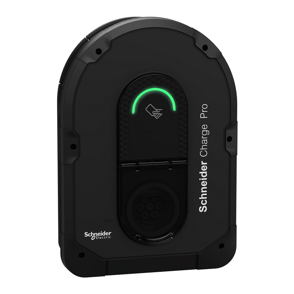 Borne de recharge de véhicule électrique Schneider Charge Pro