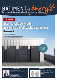Nouveau numéro de la revue Bâtiment et Énergie