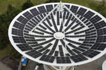 Leuk TDC transforme ses antennes paraboliques en centrale solaire avec SolarEdge