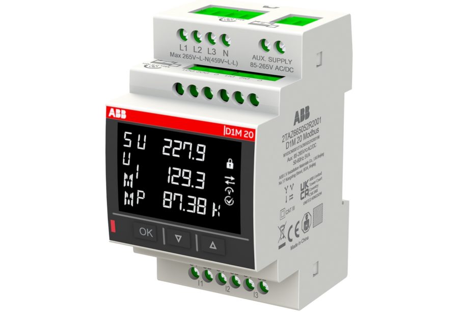 Analyseurs de réseaux électriques D1M d'ABB