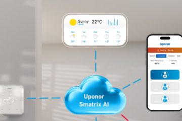 Solution de régulation intelligente Uponor Smatrix AI de GF